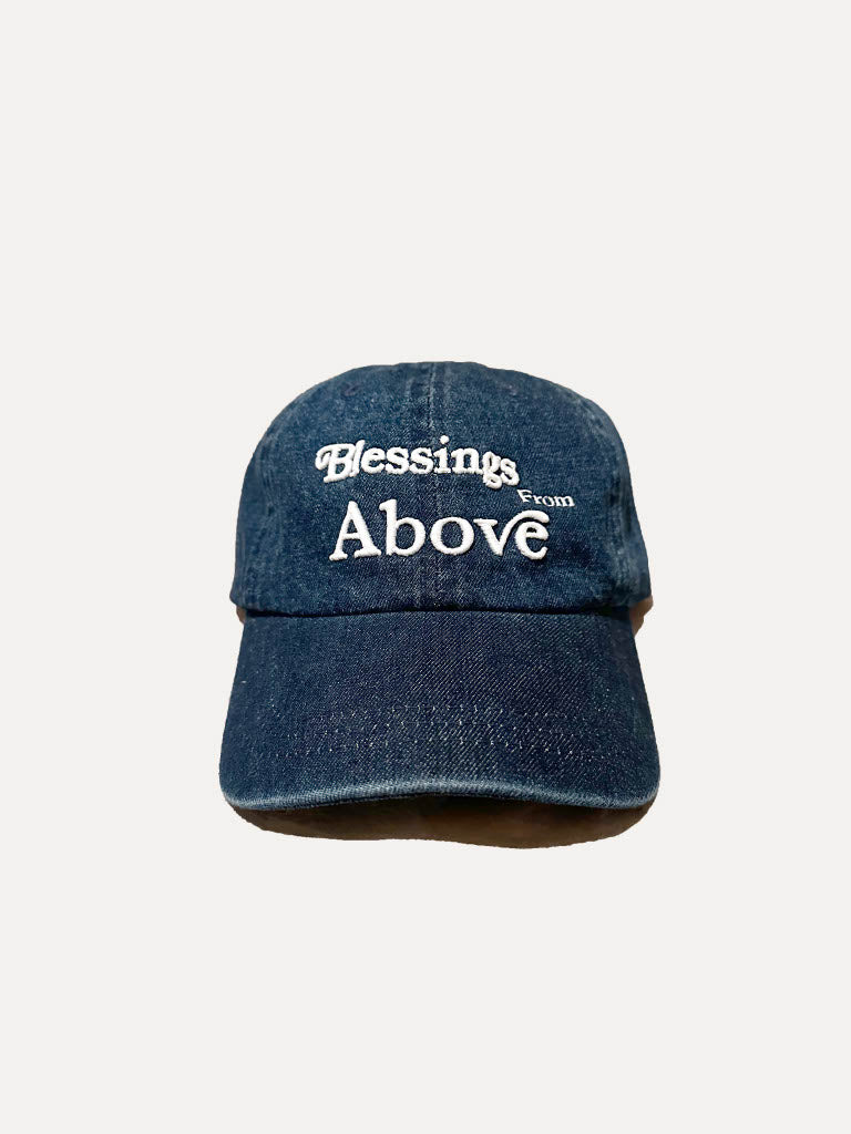 "Blessings from Above" - Denim Cap