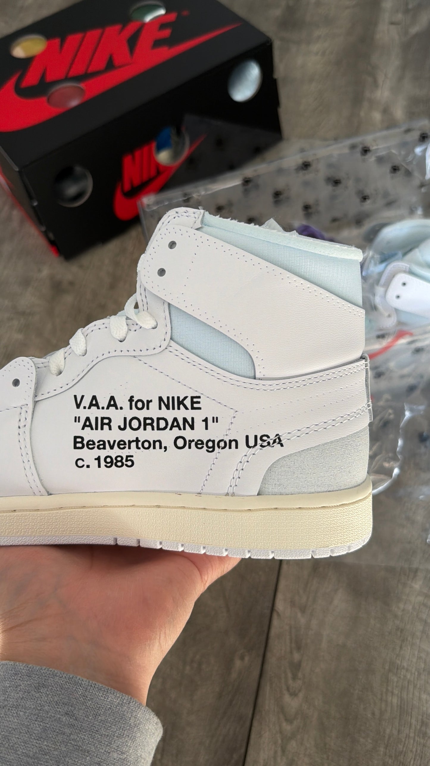The Air Jordan 1 Retro High Off White Alaska