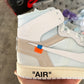 The Air Jordan 1 Retro High Off White Alaska