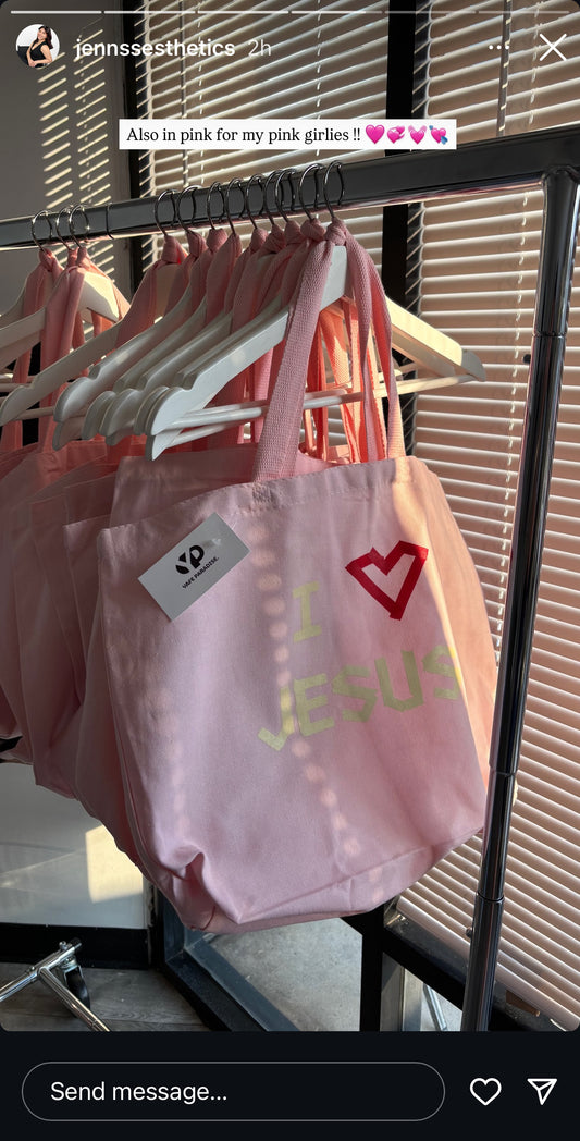 I ❤️ JESUS (Pink)
