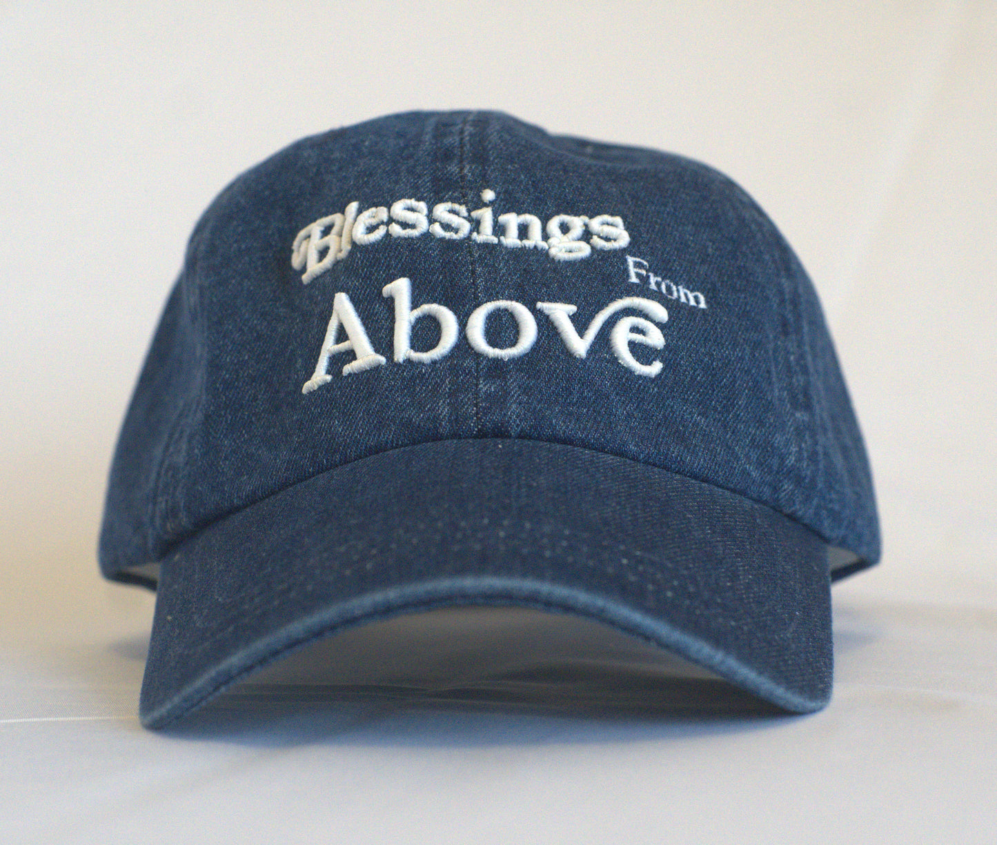 "Blessings from Above" - Denim Cap